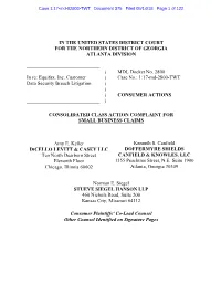 MDL Docket No