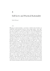 Self-Love and Practical Rationality