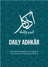 DAILY Adhkār