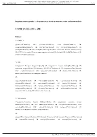 Supplementary Appendix 1. Search Strategy for the Systematic Review and Meta-Analysis