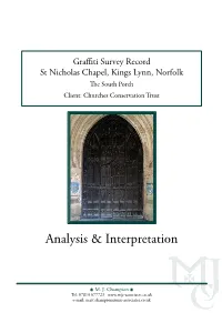 Analysis & Interpretation