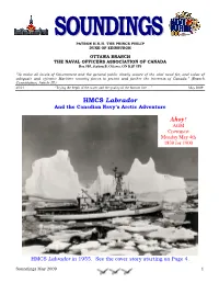 HMCS Labrador Ahoy!