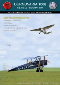 MGOC Durnovaria 1008 - May 2017