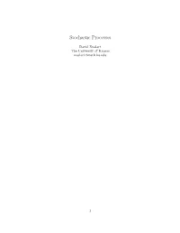 Stochastic Processes