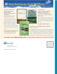 Resources: Fall 2008, Issue