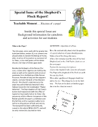 Special Issue of the Shepherd's Flock Report!
