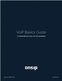 Voip Basics Guide