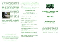 A SERIES of WALKS in the TAMAR VALLEY GUIDE NO 2 Todsworthy