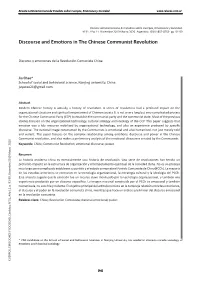 Discourse and Emotions in the Chinese Communist Revolution