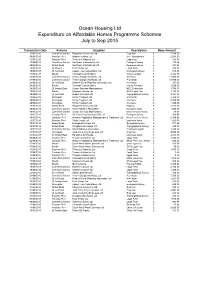 Page 1 Transaction Date Scheme Supplier Description Base Amount