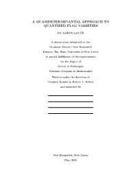 A Quasideterminantal Approach to Quantized Flag Varieties