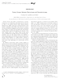 Between Retroviruses and Pararetroviruses