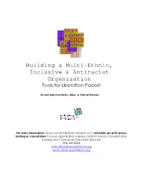 Building a Multi-Ethnic, Inclusive & Antiracist Organization