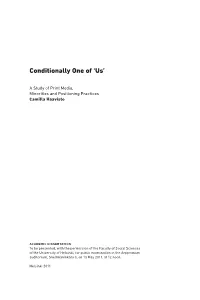 Conditionally One of 'Us'