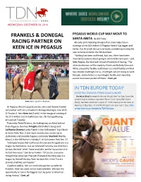 Frankels & Donegal Racing Partner on Keen Ice In