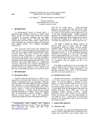 Numerical Modeling of Atlantic Hurricanes 4A.2 Moving Into the Middle Latitudes