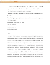 1 a Review on Unitized Regenerative Fuel Cell Technologies, Part B