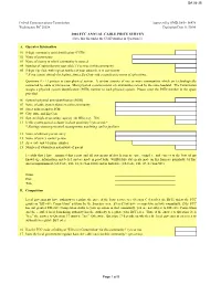2004 FCC ANNUAL CABLE PRICE SURVEY (Save This File Under the CUID Number in Question 1)