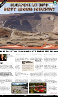 Cleaning up BC's Dirty Mining Industry