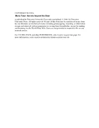 COPYRIGHT NOTICE: Maria Tatar: Secrets Beyond the Door Is Published by Princeton University Press and Copyrighted, © 2004, by Princeton University Press