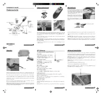 Installation Guide Product Parts List Antenna Installation Head Control