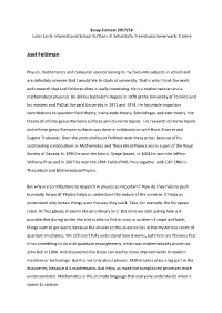 Joel Feldman