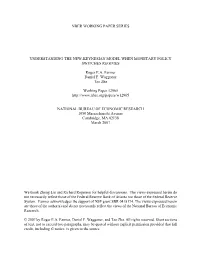 Understanding the New-Keynesian Model When Monetary Policy Switches Regimes