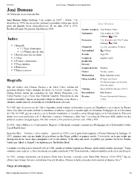 José Donoso - Wikipedia, La Enciclopedia Libre José Donoso De Wikipedia, La Enciclopedia Libre