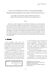 Low-Activation Reinforced Concrete Design Methodology -Fundamental Investigation for Various Types of Low-Activation Concrete