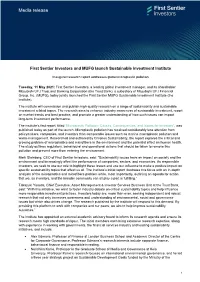 Media Release