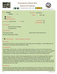 T Vietnam Service Report