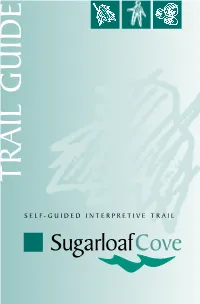 TRAIL GUIDE Sugarloaf Cove