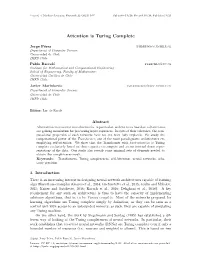 Attention Is Turing Complete
