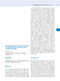 Deployments at Airports and Border-Crossings