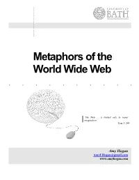Metaphors of the World Wide Web