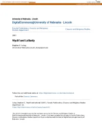 Wyclif and Lollardy