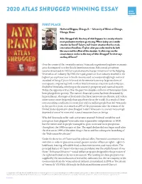 2020 Atlas Shrugged Winning Essay