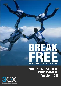 3CX User Manual