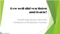 How Well Did You Listen and Learn for Primary Students?