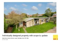 Individually Designed Property with Scope to Update