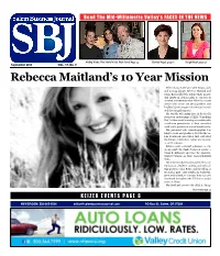 Rebecca Maitland's 10 Year Mission