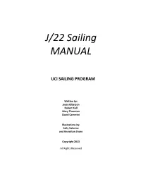 J/22 Sailing MANUAL
