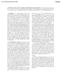 Lunar and Planetary Science XXIX 1339.Pdf