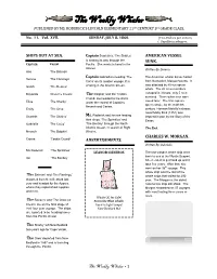 The Weekly Whaler PUBLISHED by MS