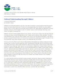 Cultural Understanding Through Folklore