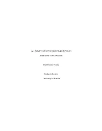 An Interview with Ted Frederickson
