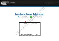 Carplay/Android Auto for Lexus Manual