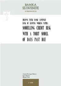 Modelling Credit Risk with a Tobit Model of Days Past Due