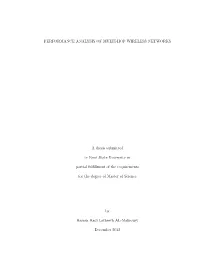 Performance Analysis of Multi-Hop Wireless Networks