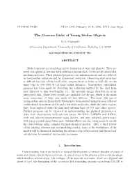 The Gaseous Disks of Young Stellar Objects
